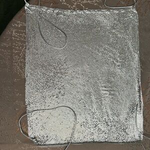 Whiting and Davis halter top